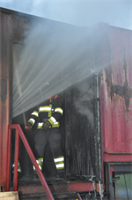 Realistisch Oefenen Fire Flash Blusgroep Burgum